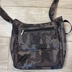 Lug Camouflage Crossbody Bag